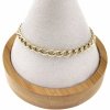 3071 Bransoletka elegancka złota 19.5cm pozłacana 14k Xuping pancerka